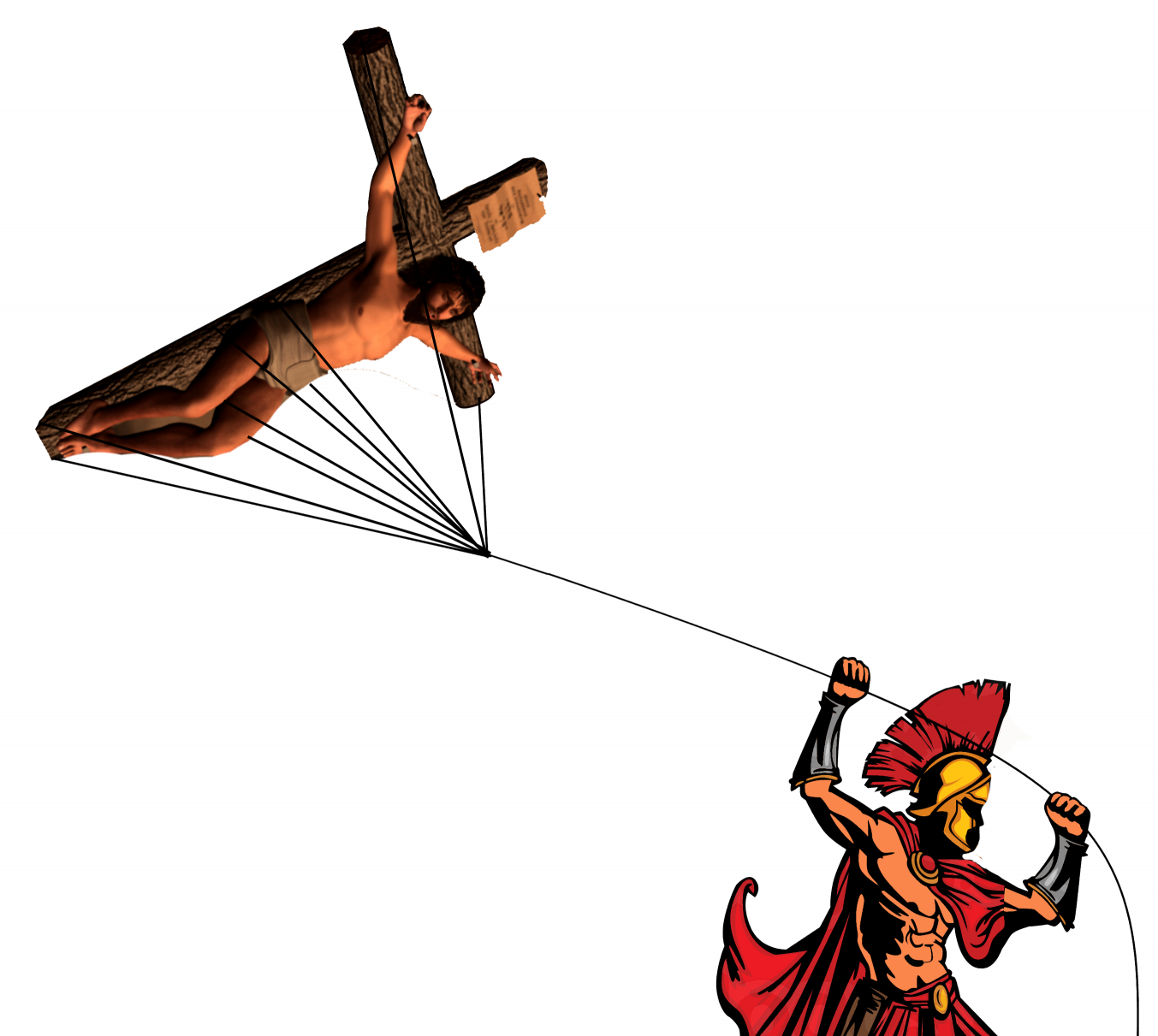 Jesus Kite meme template
