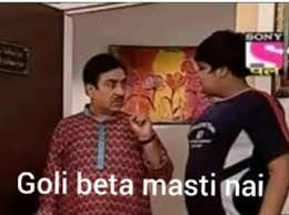 Jethalal meme template