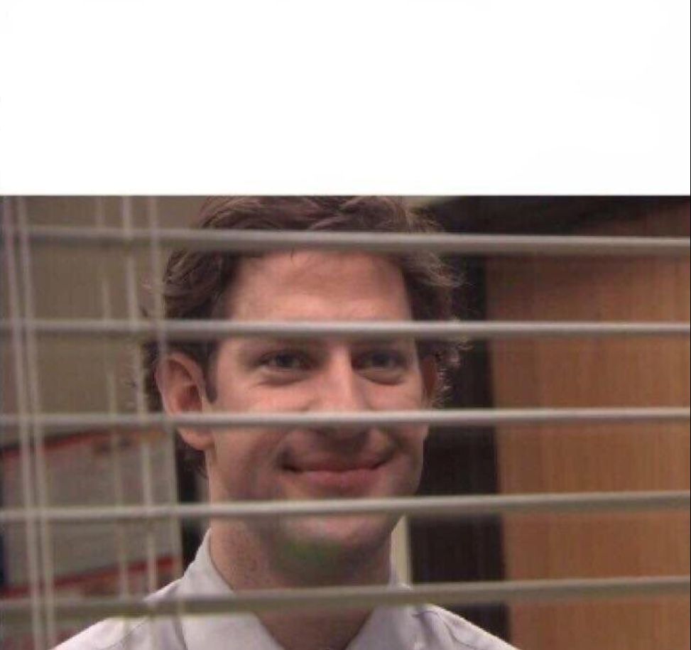Plantilla de meme Jim Halpert