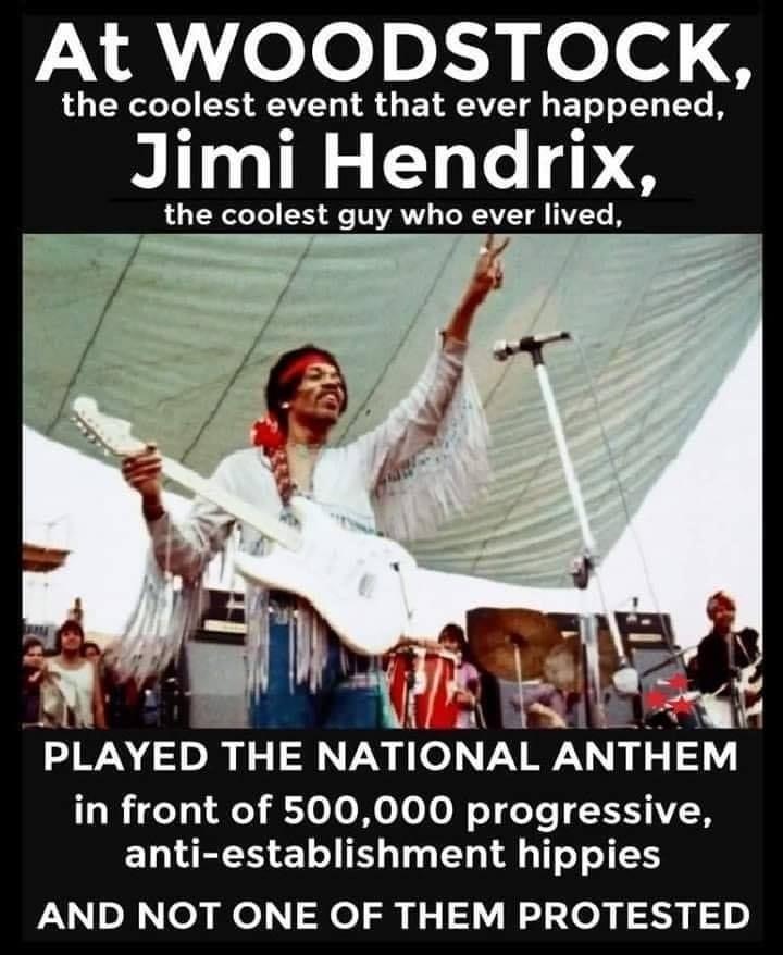 Template meme Jimi Hendrix national anthem