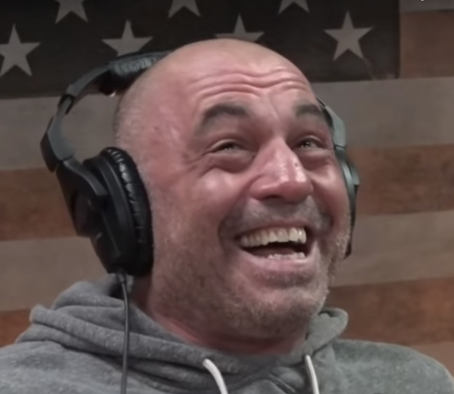 Plantilla de meme joe rogan laugh