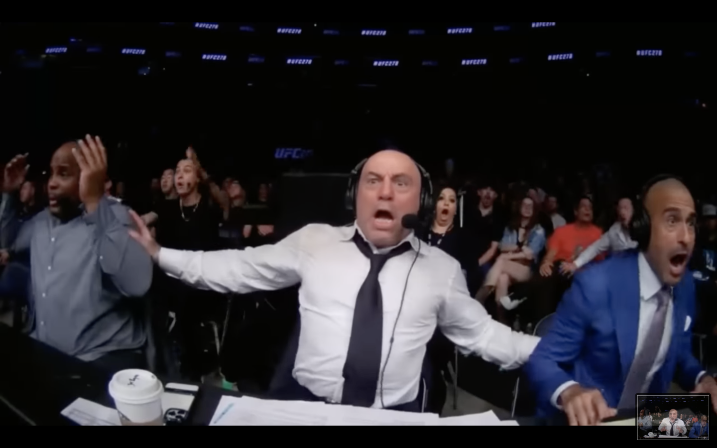 Plantilla de meme Joe Rogan shock