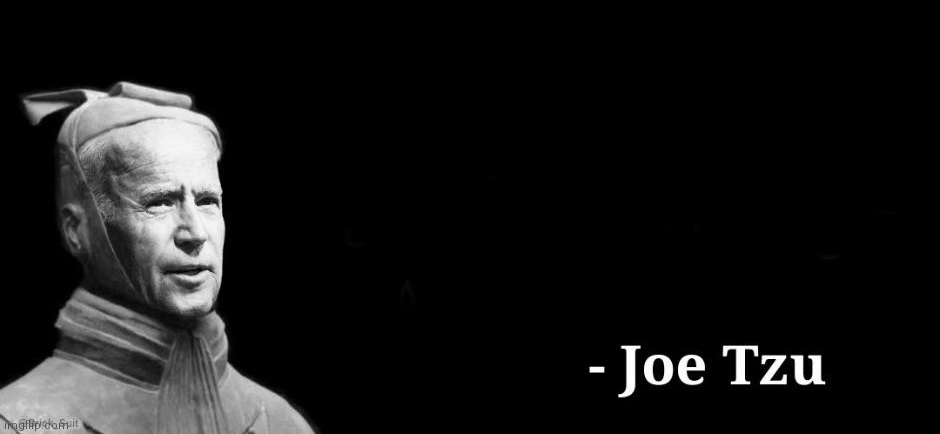 Plantilla de meme Joe Tzu