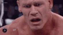 Template meme John Cena Sad / Confused