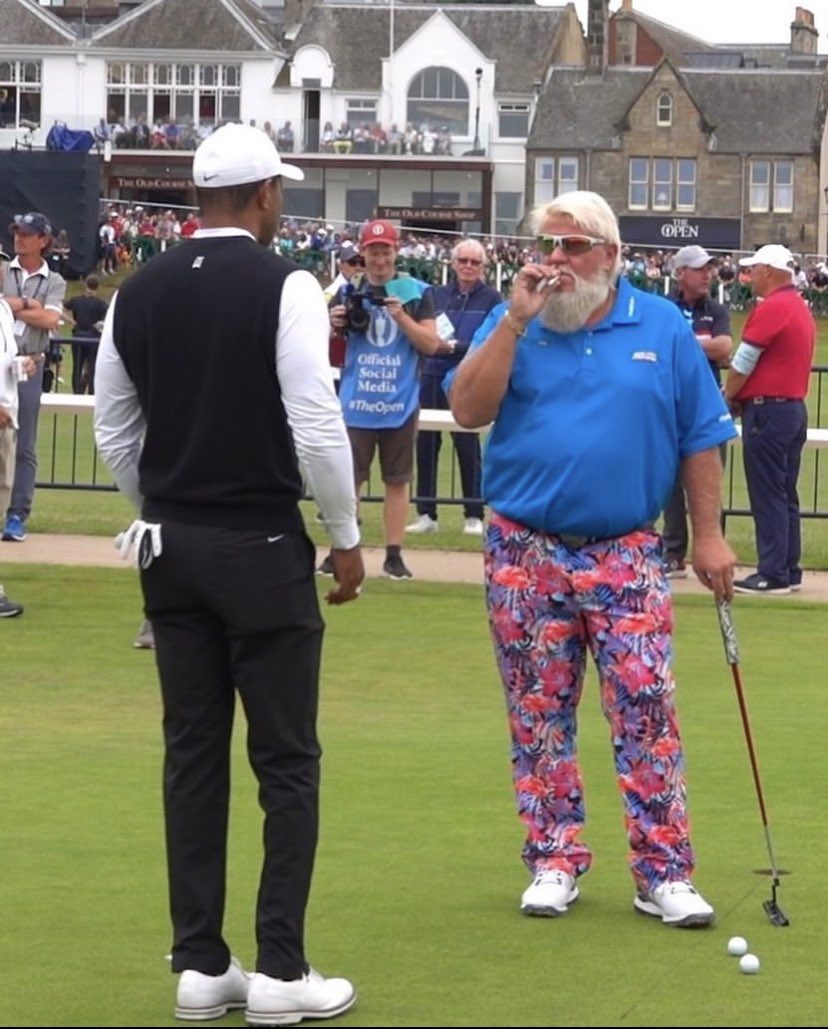 Plantilla de meme John Daly Tiger Woods