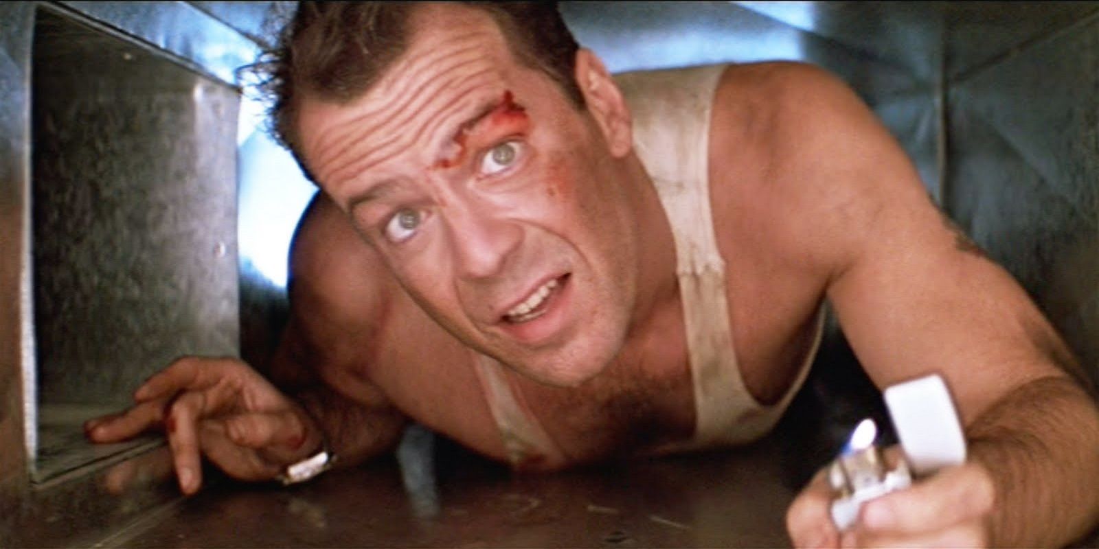 Template meme John Mcclane in roof vent