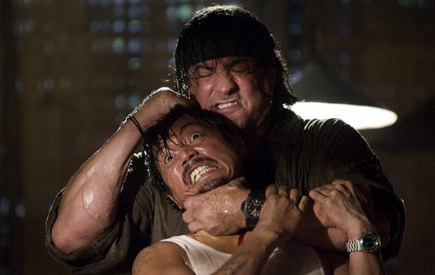 Template meme John Rambo