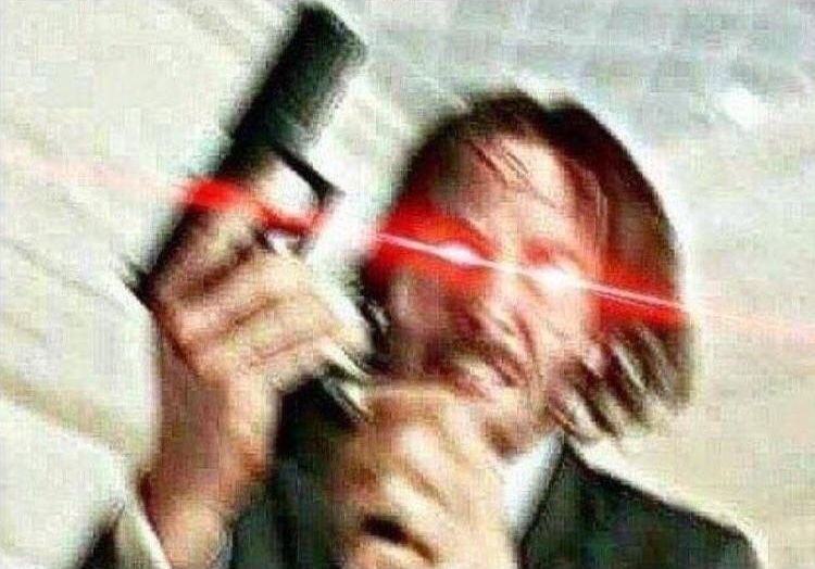Plantilla de meme John Wick