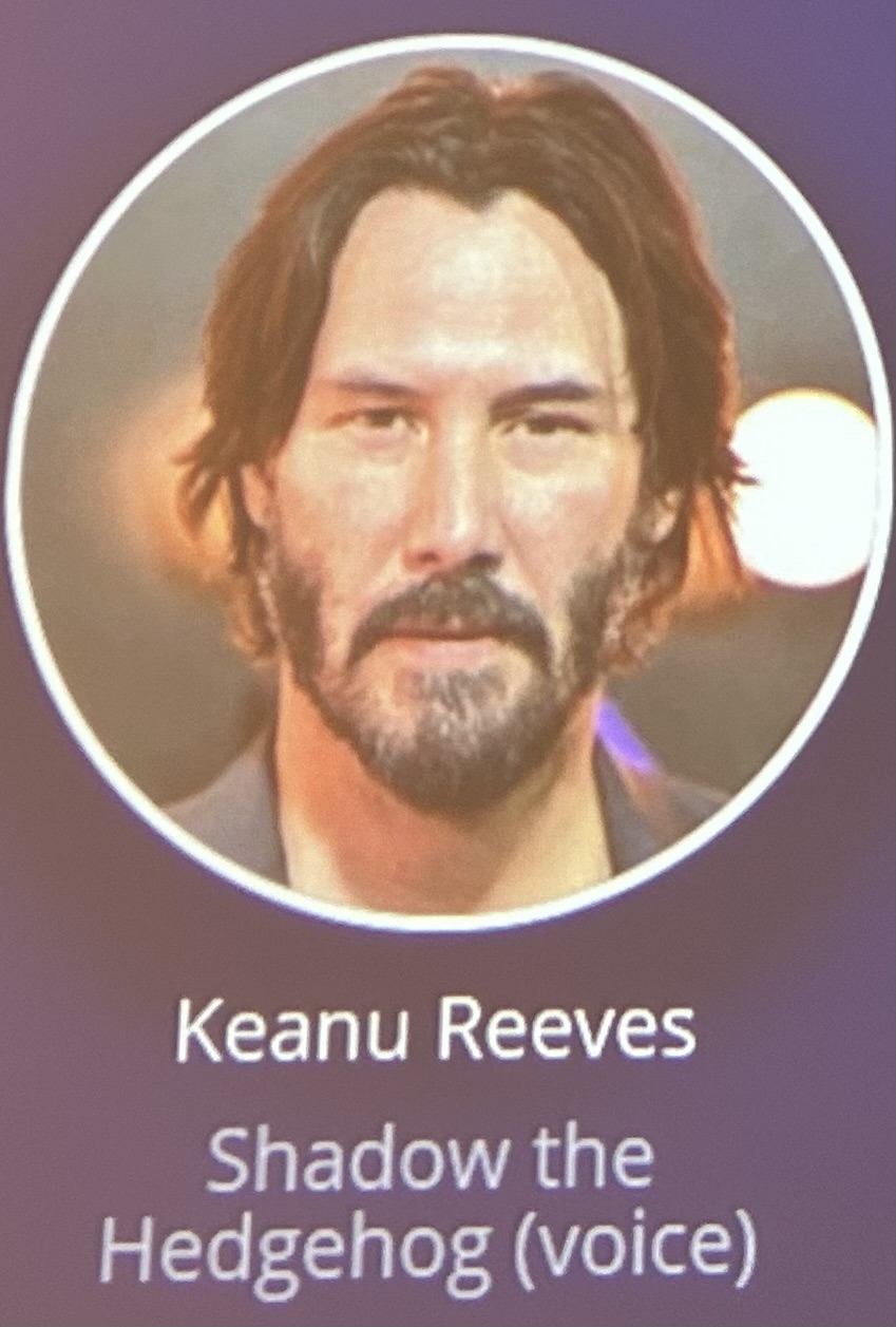 Template meme John wick in the sonic the hedgehog three movie?!