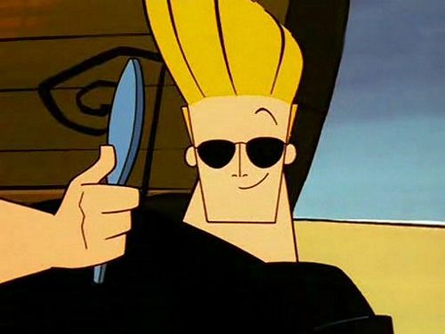 Plantilla de meme Johnny Bravo
