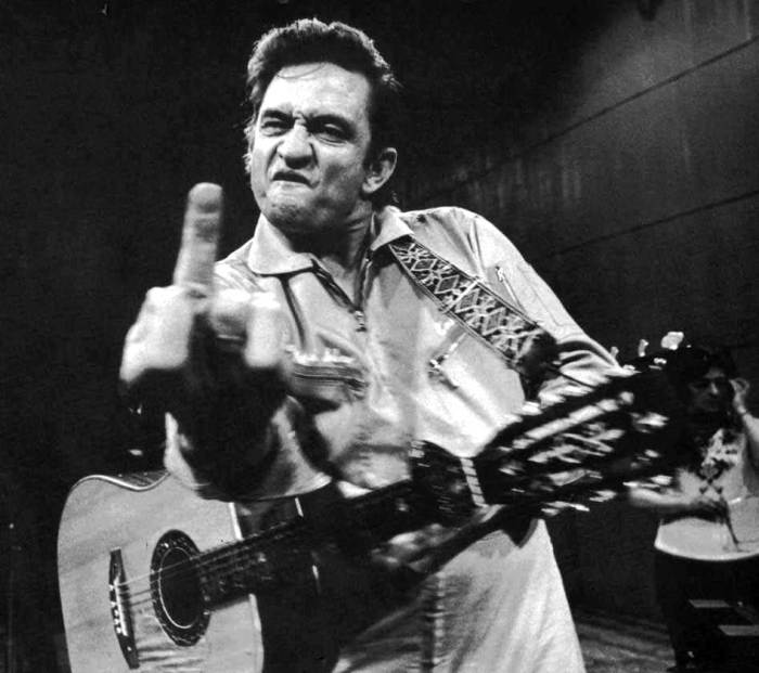 Template meme Johnny Cash Bird
