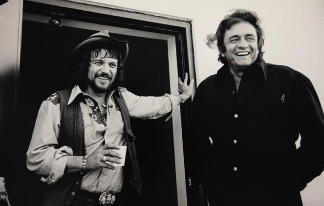Template meme Johnny Cash Waylon Jennings