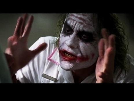 Template meme Joker Everyone Loses Their Minds