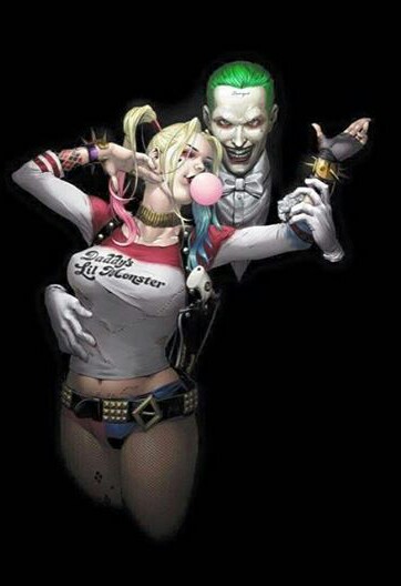 Plantilla de meme Joker & Harley Quinn
