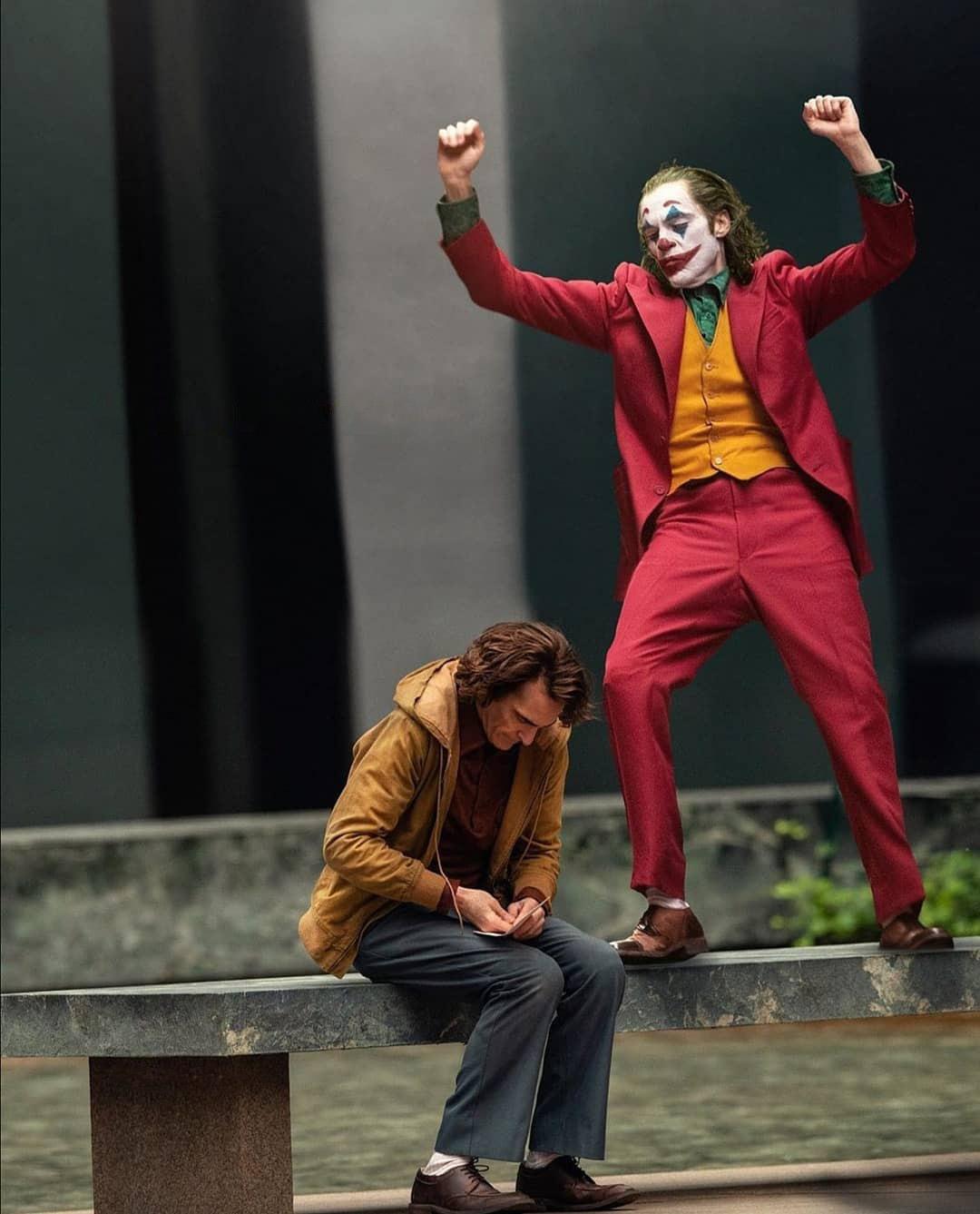 Plantilla de meme Joker two moods
