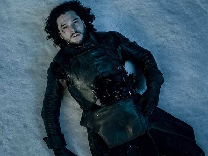 Plantilla de meme Jon Snow Stab