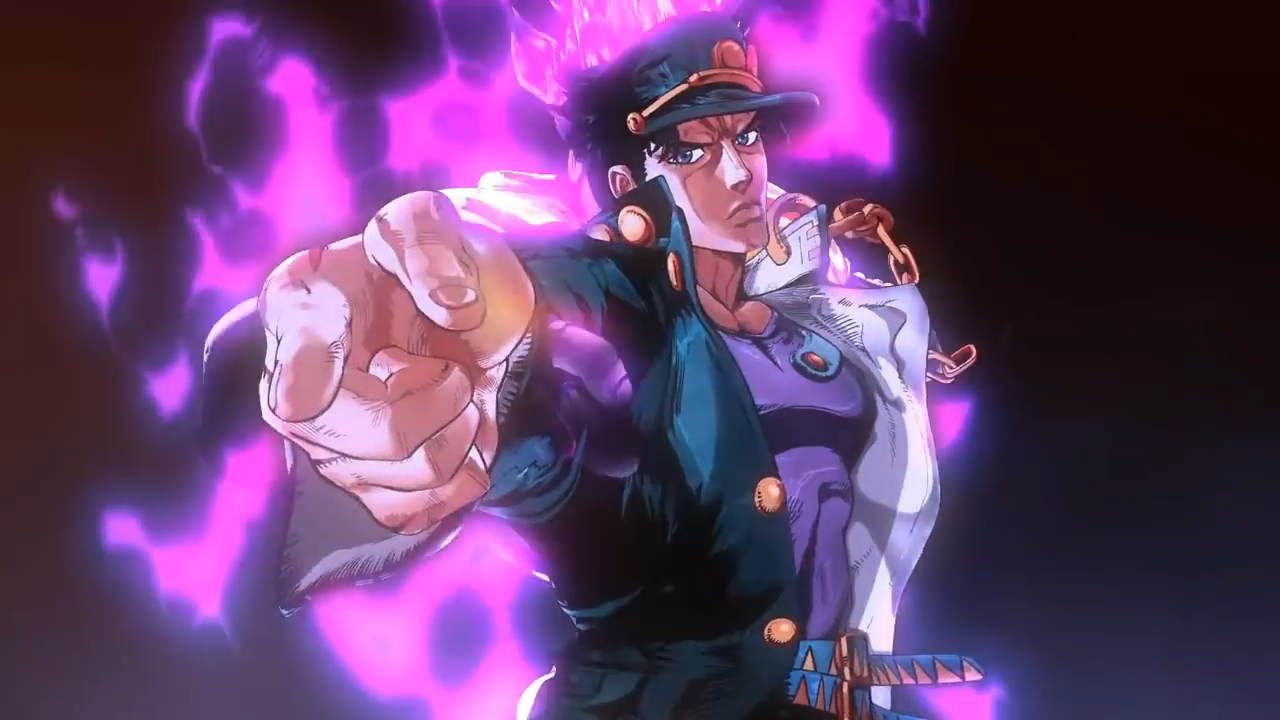 Plantilla de meme Jotaro pointing