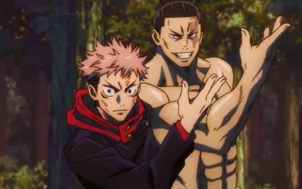 Template meme Jujutsu Kaisen Yuji Itadori and Aoi Todo