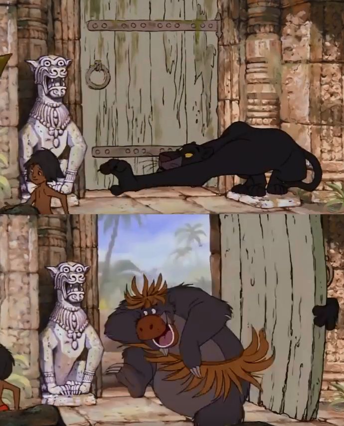 Plantilla de meme Jungle Book