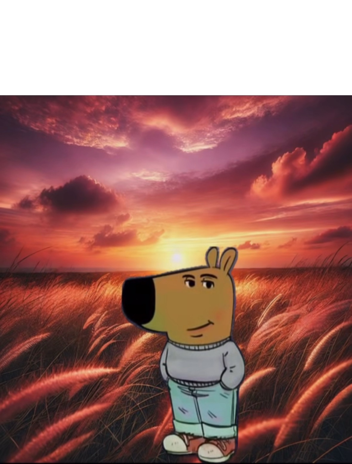 Plantilla de meme just a chilled guy