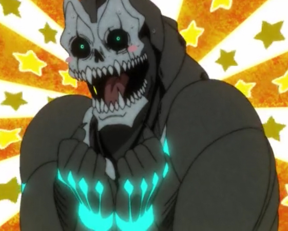 Template meme Kaiju No 8 whatever the hell this is
