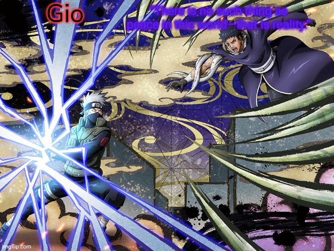Template meme Kakashi vs Obito