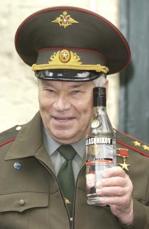 Plantilla de meme Kalashnikov vodka