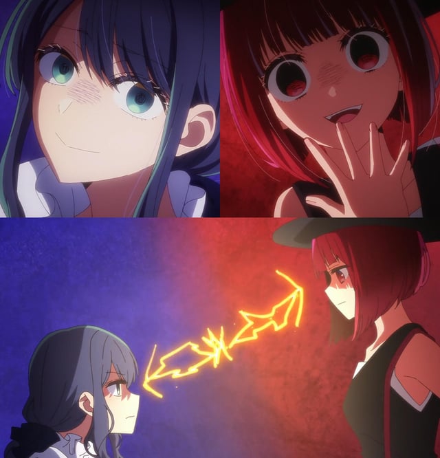 Template meme Kana vs Akane