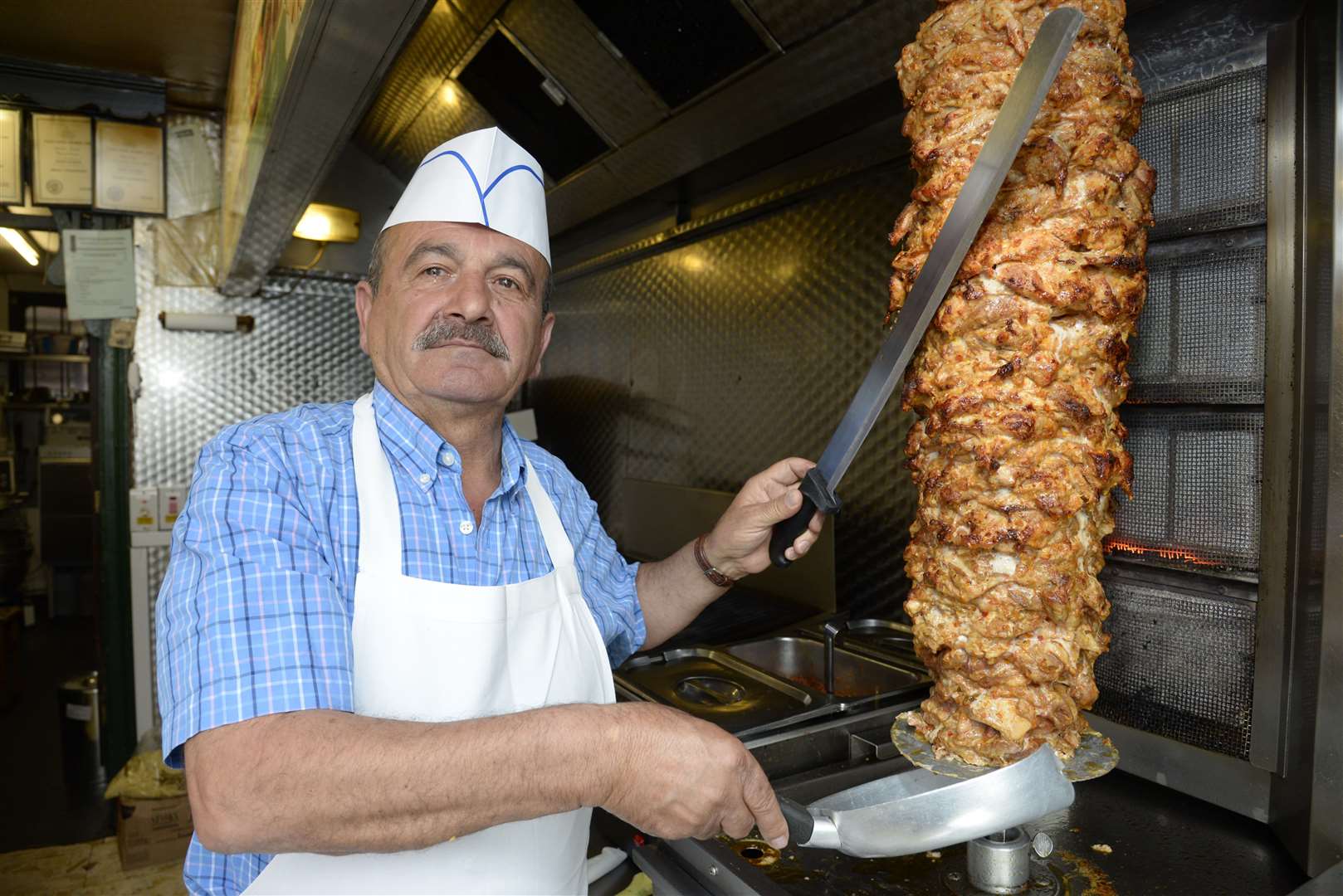Plantilla de meme Kebab Dad