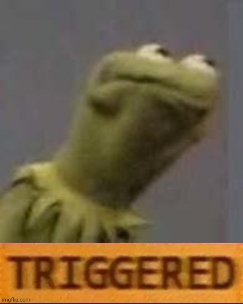Plantilla de meme Kermit Triggered