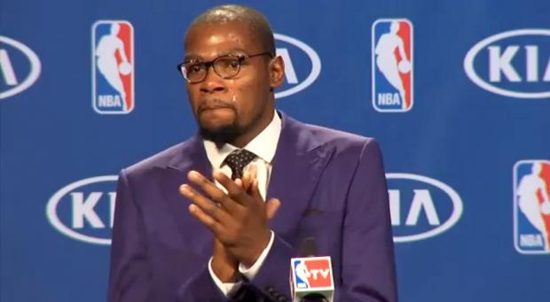 Plantilla de meme Kevin Durant mvp