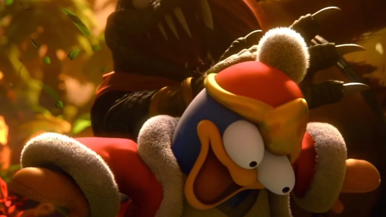 Template meme King K. Rool smacks King Dedede
