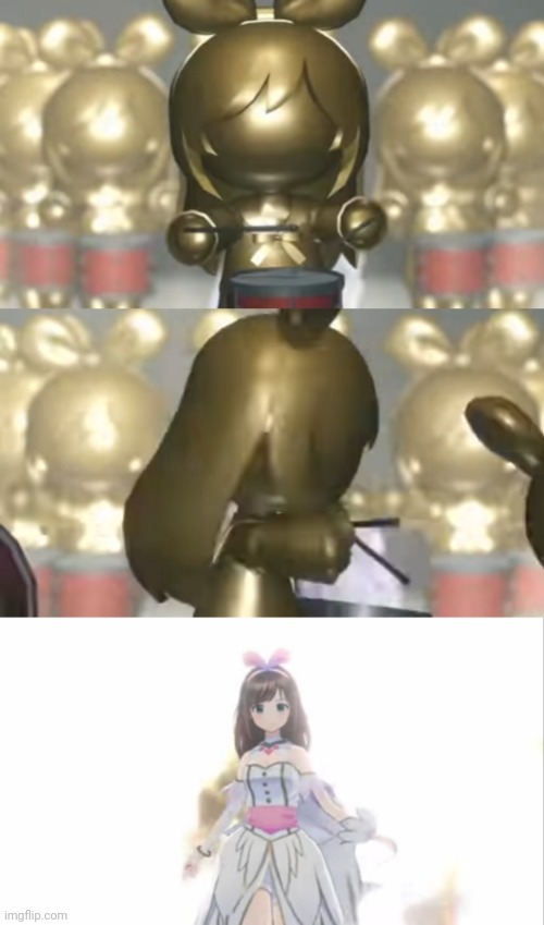 Template meme Kizuna AI Entrance