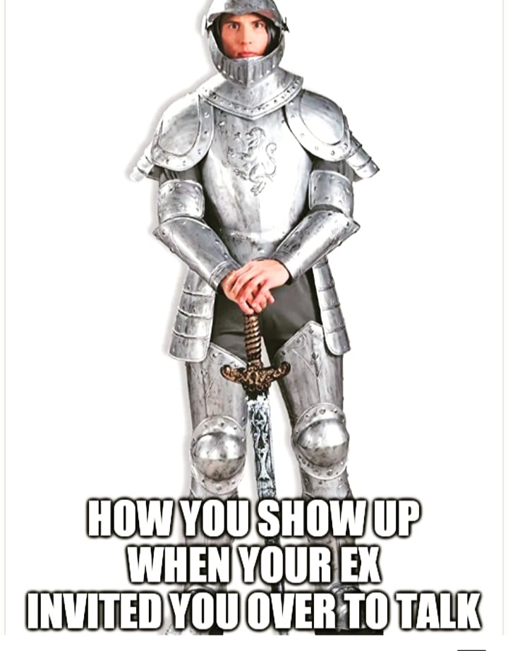 Plantilla de meme Knight Block