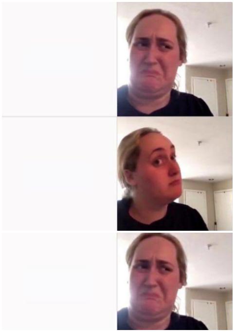 Template meme Kombucha Girl No Yes No
