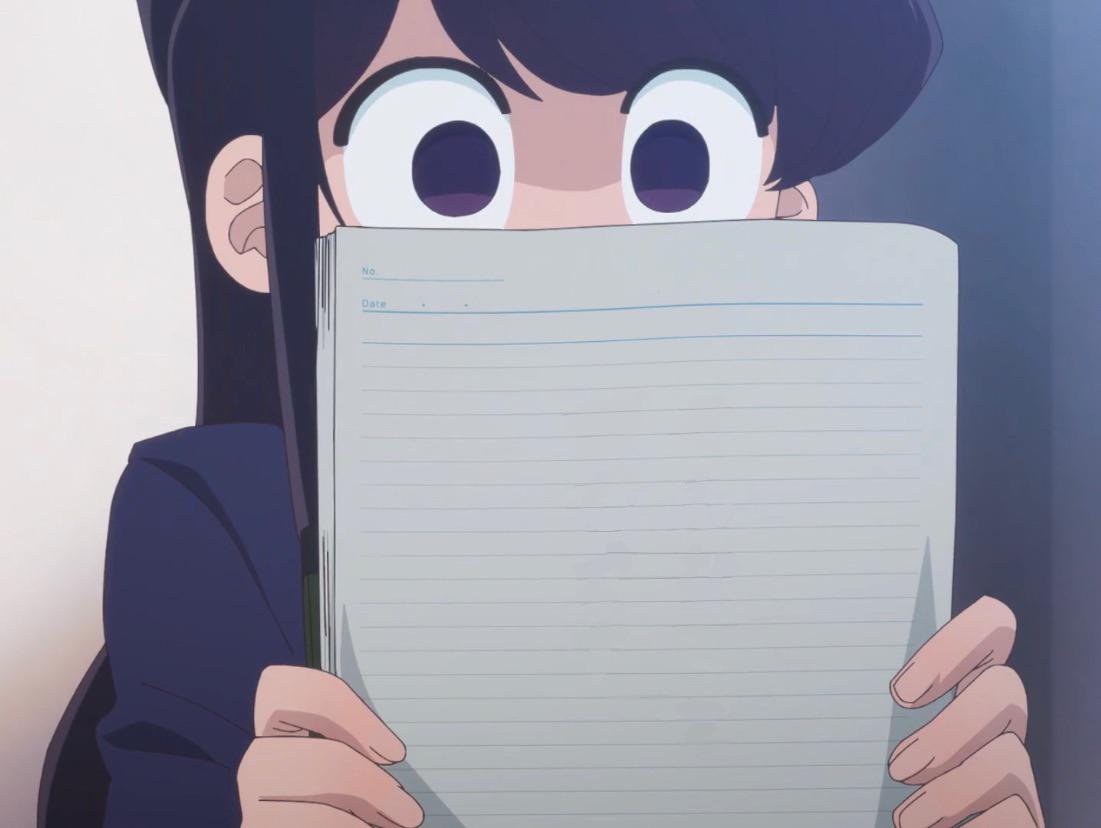 Plantilla de meme Komi san