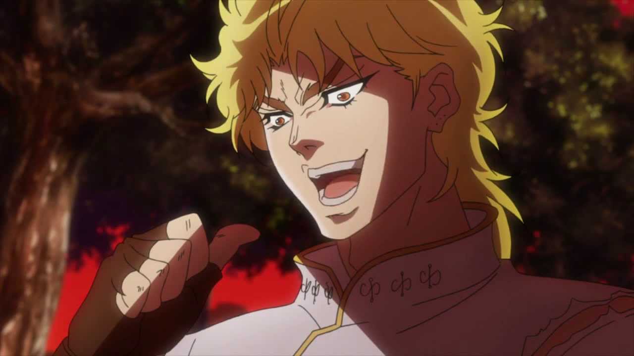 Plantilla de meme kono dio da