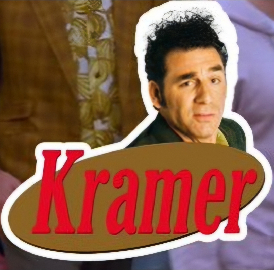 Plantilla de meme Kramer Seinfeld