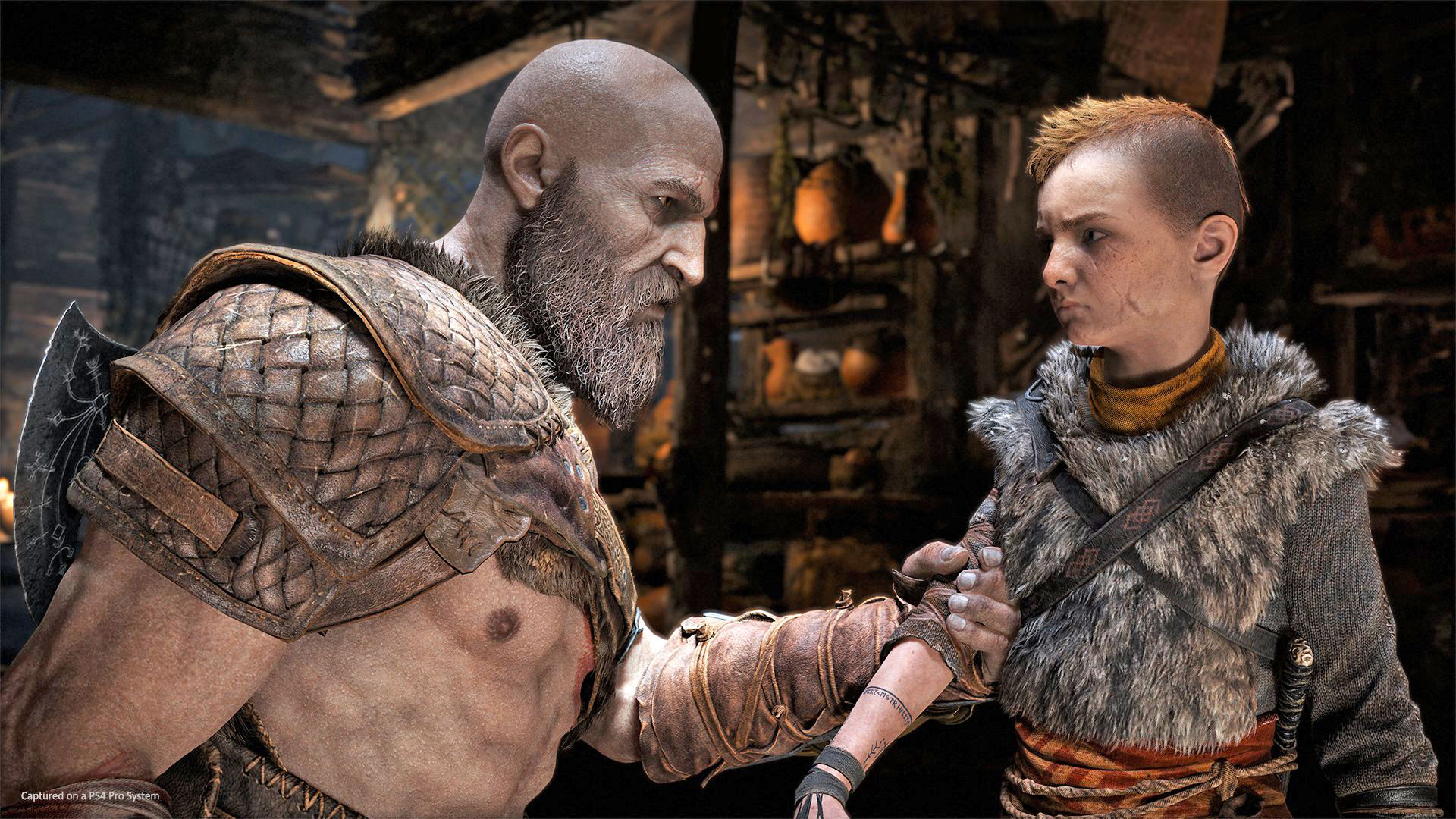 Plantilla de meme Kratos Dad Jokes