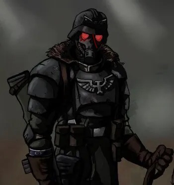Plantilla de meme Krieg grenadier