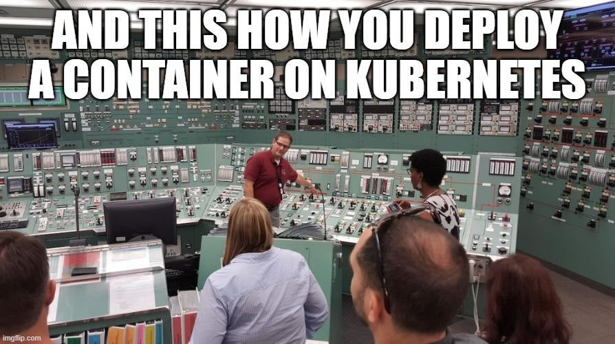 Plantilla de meme kubernetes