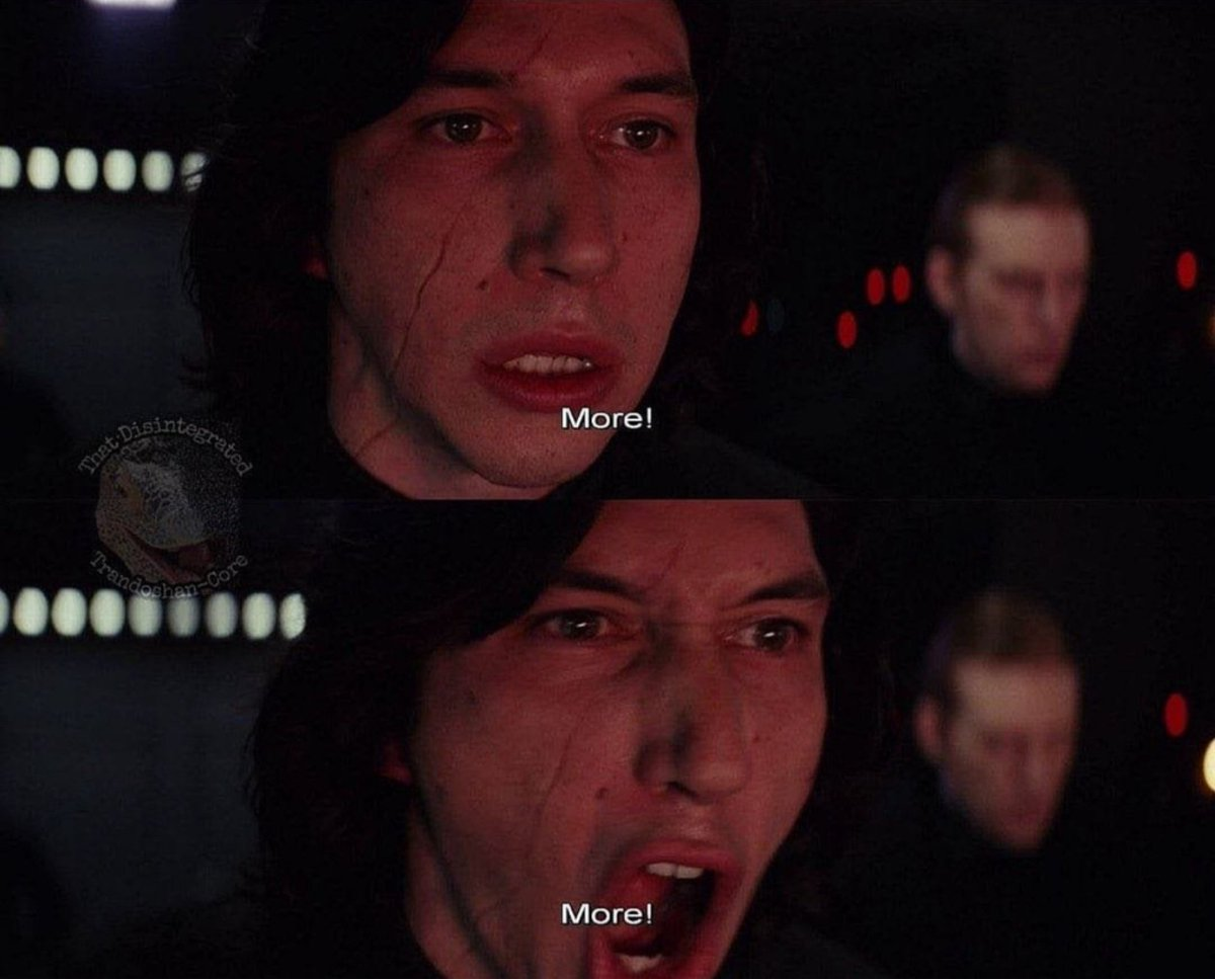 Plantilla de meme Kylo Ren More 2