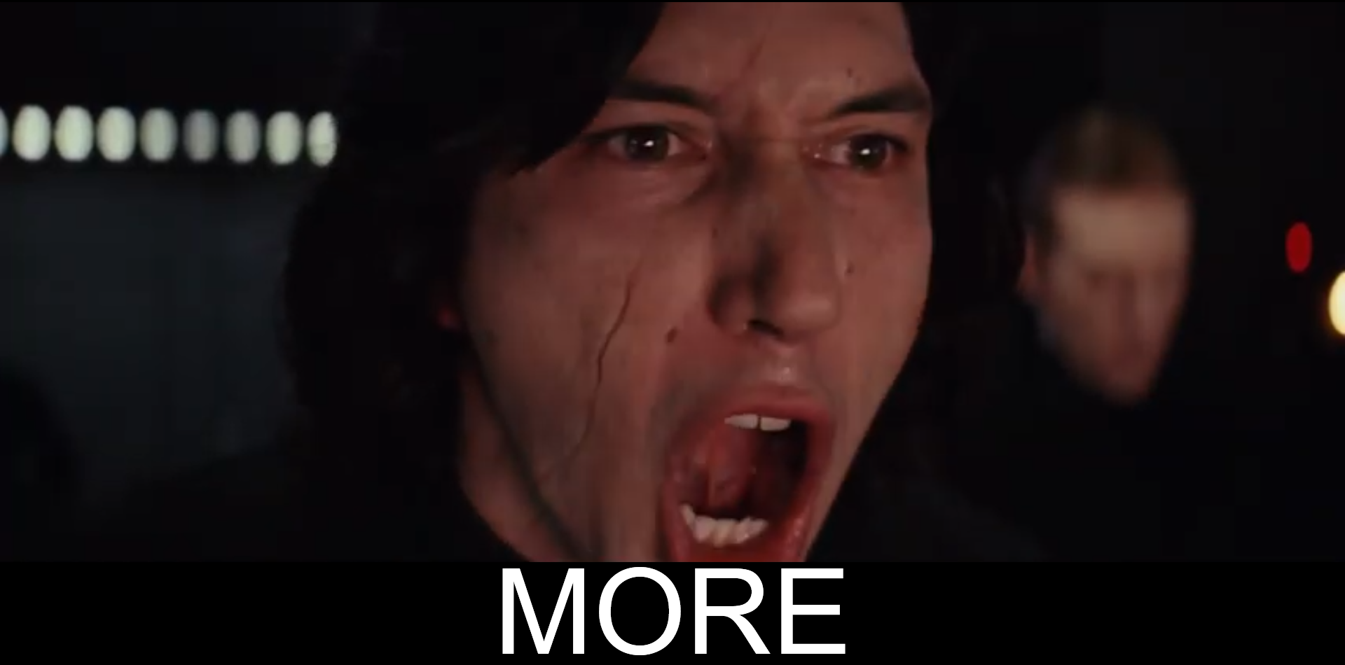 Plantilla de meme Kylo Ren MORE