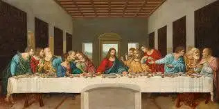 Template meme La última cena Leonardo da Vinci
