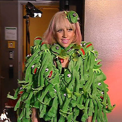 Template meme Lady Gaga Kermit Muppets