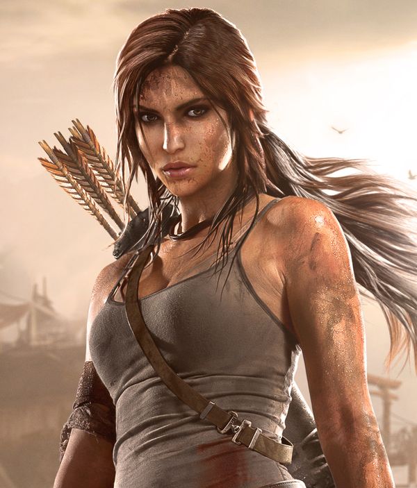 Plantilla de meme Lara Croft Says