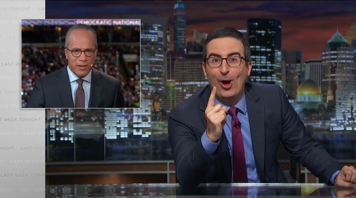 Template meme Last Week Tonight John Oliver DNC day 1