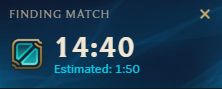 Plantilla de meme League of Legends Queue