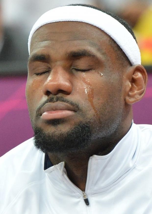 lebron james crying meme template