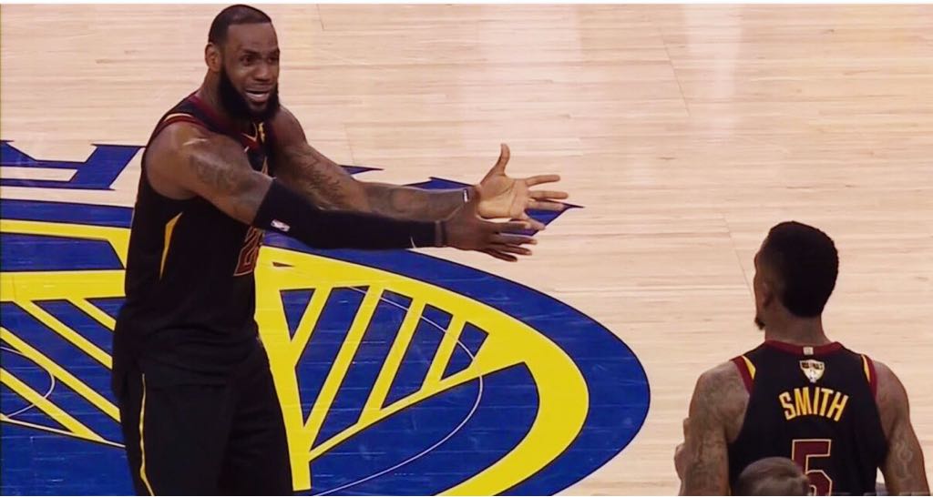 Plantilla de meme lebron james + jr smith